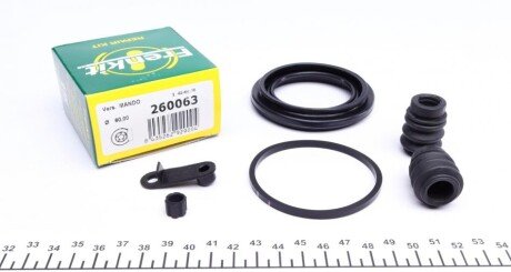 Ремкомплект суппорта (переднього) Opel Insignia 08- (d=60mm) (Mando) UA63 FRENKIT 260063