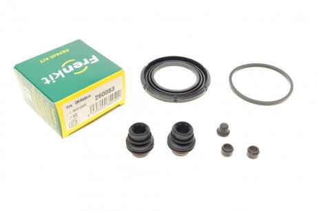 Ремкомплект супорта (переднього) Opel Insignia 17- (d=60mm) (Akebono) (opt-om) FRENKIT 260083