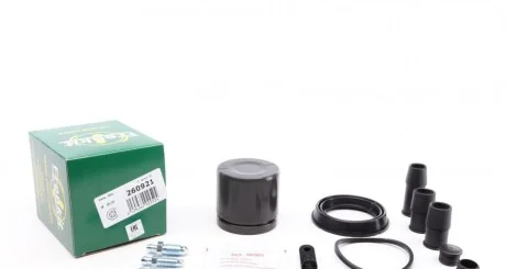 Ремкомплект супорта (переднього) BMW 5 (E60)/6 (E63)/7 (E65/E66/E67) 01-10 (d-60mm) (+поршень) (At UA63 FRENKIT 260921