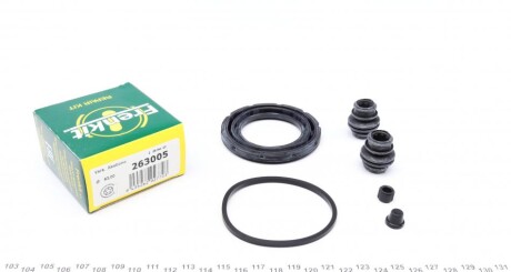 Ремкомплект суппорта (переднього) Lexus RX/Toyota Previa 00-15 (d=63mm) (Akebono) (opt-om) FRENKIT 263005