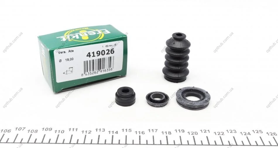 Ремкомплект циліндра зчеплення (головного) VW T4 90-03 (d=19mm) (Ate) UA63 FRENKIT 419026 (фото 1)