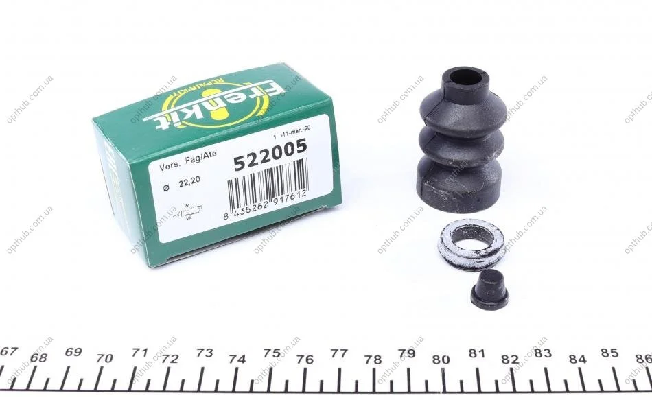 Ремкомплект цилиндра сцепления (рабочего) VW Passat/Audi 100 -88 (d=22,2mm) (Ate-Fag) (opt-om) FRENKIT 522005 (фото 1)