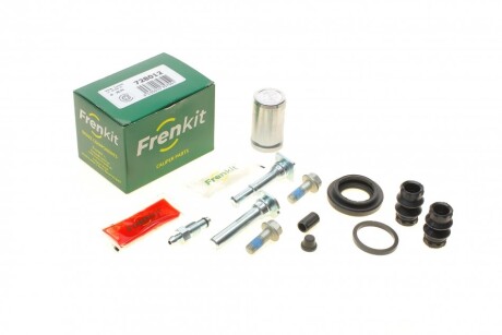 Ремкомплект супорта (заднього) MB A-class (W168) 97-04 (d=28mm) (+поршень/направляюча) (Lucas) (opt-om) FRENKIT 728012