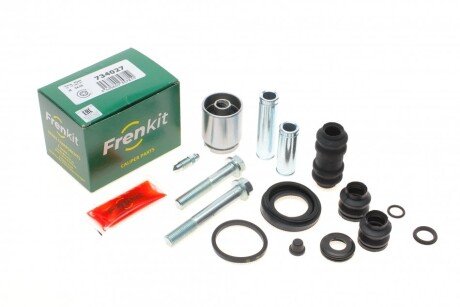 Ремкомплект супорта (заднього) Kia Carens 96-02 (d=34mm) (Kpw) (+поршень/направляюча) UA63 FRENKIT 734027