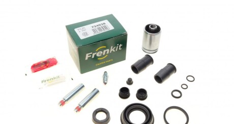 Ремкомплект супорта (заднього) Toyota Yaris 05- (d=34mm) (+поршень/направляюча) (Ate) (opt-om) FRENKIT 734038
