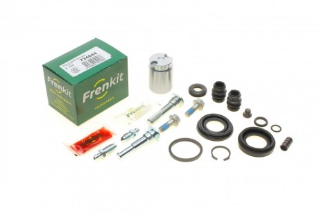 Ремкомплект супорта (заднього) Mazda 6 02-08 (d=34mm) (+поршень/направляюча) (Mando) UA63 FRENKIT 734044