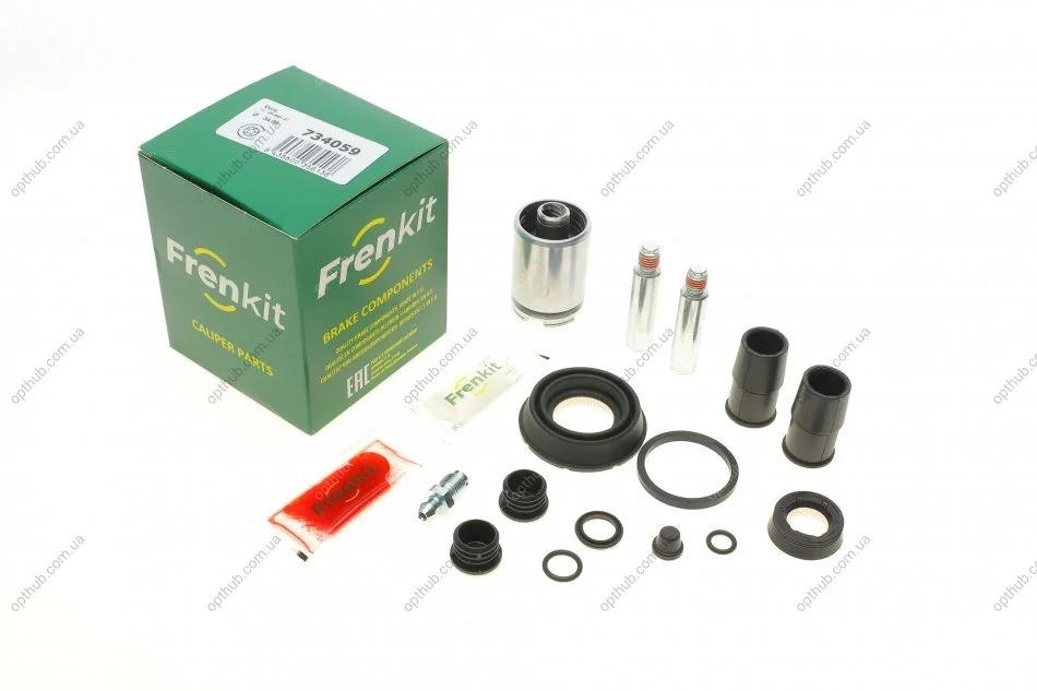 Ремкомплект суппорта (заднего) Honda Civic IX 12- (d=34mm) (+ поршень/направляющая)) (Ate) Super (opt-om) FRENKIT 734059 (фото 1)