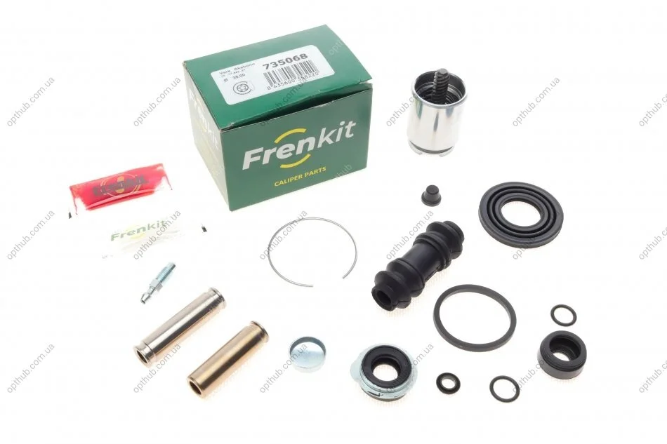 Ремкомплект супорта (заднього) Toyota Corolla 99-01 (d=35mm) (Akebono) (+поршень/направляюча) (opt-om) FRENKIT 735068 (фото 1)