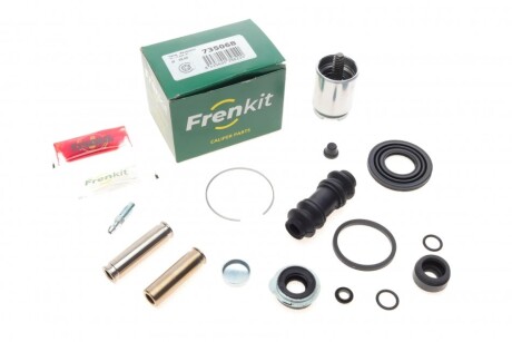 Ремкомплект супорта (заднього) Toyota Corolla 99-01 (d=35mm) (Akebono) (+поршень/направляюча) (opt-om) FRENKIT 735068