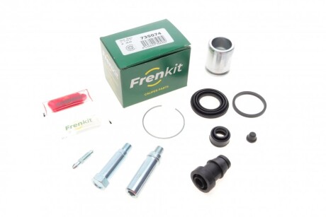 Ремкомплект супорта (заднього) Toyota Prius 00- (d=35mm) (+поршень/направляюча) (Aisin) (opt-om) FRENKIT 735074