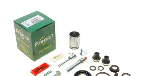 Ремкомплект супорта (заднього) Opel Astra G/Zafira 96-09 (d=36mm) (Bosch) (+поршень/направляюч (opt-om) FRENKIT 736082