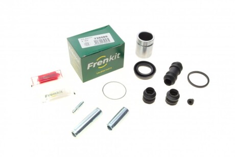 Ремкомплект супорта (заднього) Toyota Prius 01- (d=36mm) (Sumitomo) (+поршень/направляюча) (opt-om) FRENKIT 736089