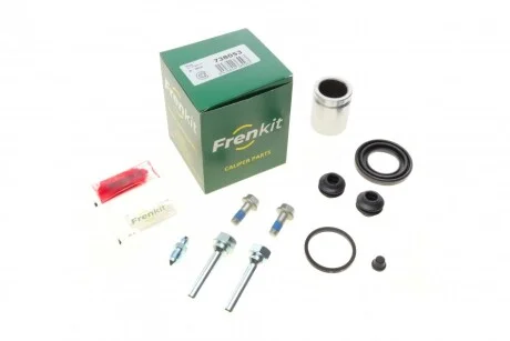 Ремкомплект супорта (заднього) Hyundai Tucson/Kia Sportage 15-(d=38mm)(Mando)(+поршень/направляюча UA63 FRENKIT 738053