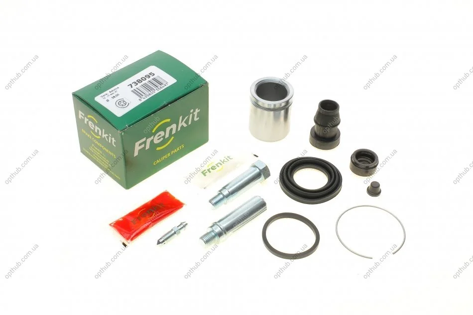 Ремкомплект супорта (заднього) Toyota Camry 01-06 (d=38mm) (+поршень/направляюча) (Advi) (opt-om) FRENKIT 738095 (фото 1)