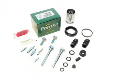 Ремкомплект суппорта (заднего) VW Caddy 03- (d=38mm) (Lucas) (+поршень/направляющая) UA63 FRENKIT 738106