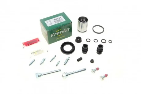 Ремкомплект суппорта (заднего) VW Caddy 03- (d=38mm) (Lucas) (+поршень/направляющая) (opt-om) FRENKIT 738109
