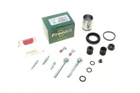 Ремкомплект супорта (заднього) VW Golf/Passat 91-99 (d=38mm) (Lucas) (+поршень/направляюча) UA63 FRENKIT 738112