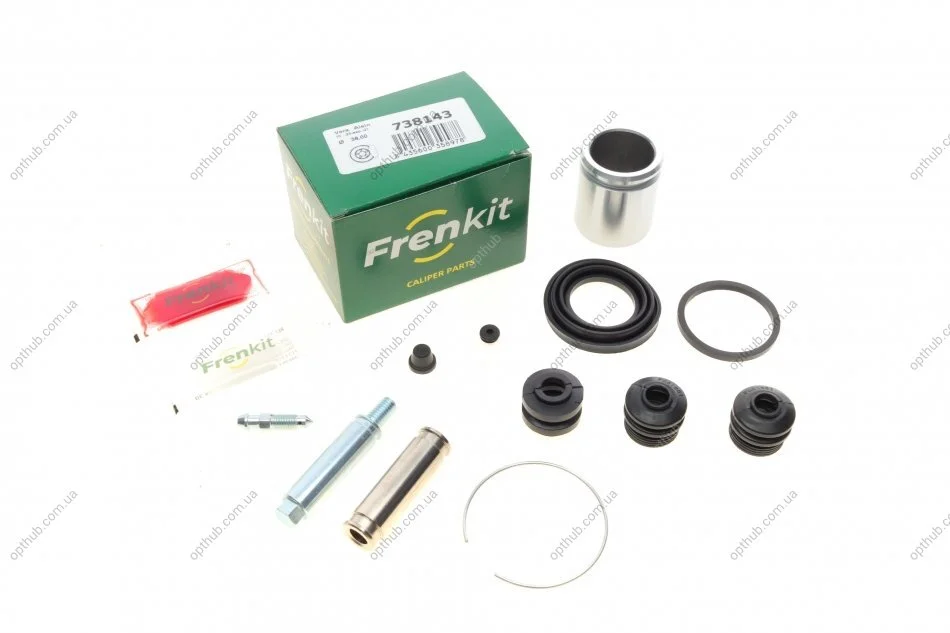 Ремкомплект супорта (заднього) Toyota Camry 91-01 (d=38mm) (+поршень/направляюча) (Aisin) (opt-om) FRENKIT 738143 (фото 1)