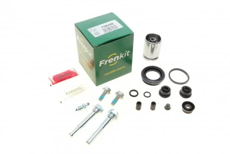 Ремкомплект суппорта (заднего) VW Passat 2.5 11- (d=38mm) (+поршень/направляющая) (Trw) UA63 FRENKIT 738298