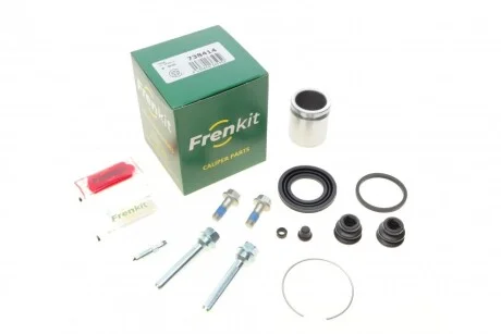 Ремкомплект супорта (заднього) Toyota Rav 4 08- (d=38mm) (Advics) (+поршень/направляюча) (opt-om) FRENKIT 738414