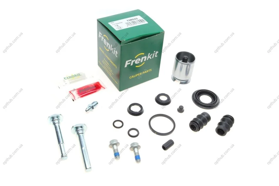 Ремкомплект супорта (заднього) Ford Mondeo 2.0DI 00-07 (d=38mm) (Bosch) (+поршень/направляюча) Sup UA63 FRENKIT 738533 (фото 1)