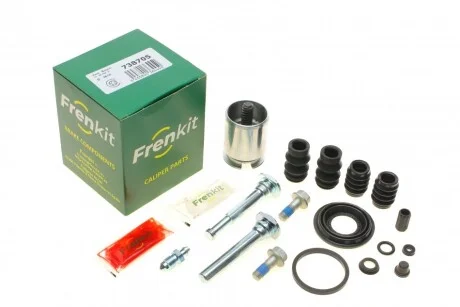 Ремкомплект суппорта (заднего) VW Caddy III 04-15 (d=38mm) (Bosch) (+поршень из мех/направляющая)) UA63 FRENKIT 738705