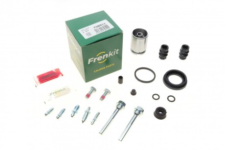 Ремкомплект супорта (заднього) VW Caddy 03- (d=38mm) (+поршень/направляюча) (Lucas) UA63 FRENKIT 738911