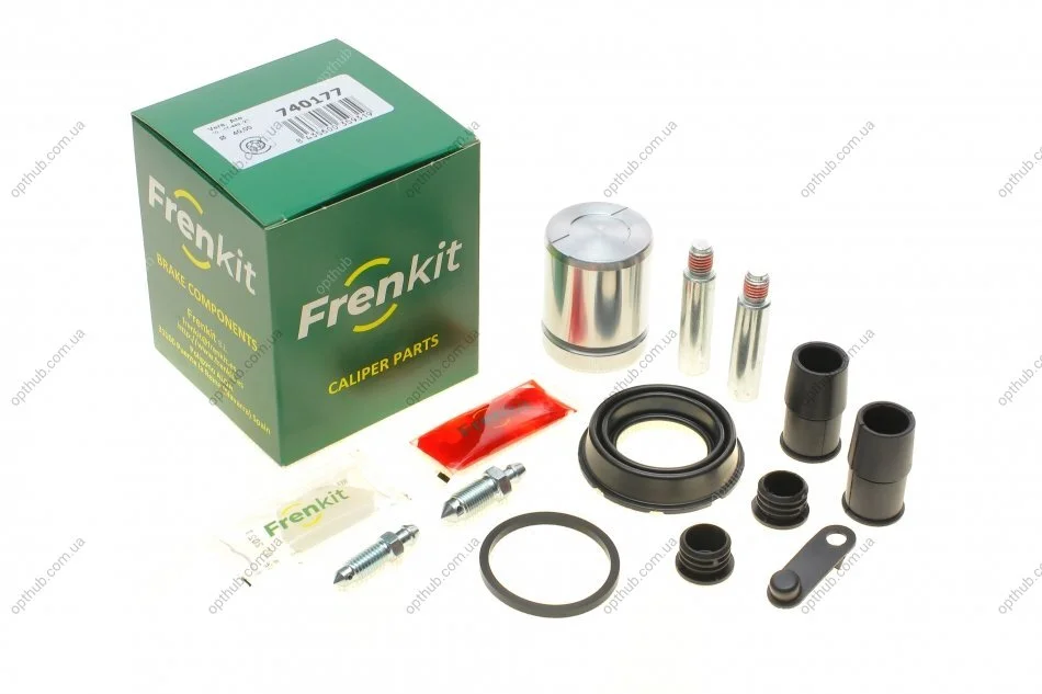 Ремкомплект супорта (заднього) BMW 1 (E81/87) 04-11 (d=40mm) (+поршень/направляюча) (Ate) UA63 FRENKIT 740177 (фото 1)