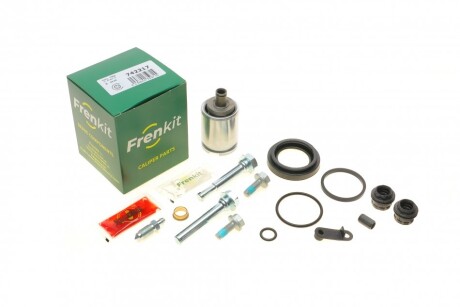 Ремкомплект супорта (заднього) Audi A4/A6/Q5 16- (d=42) (+поршень/направляюча) (Trw) UA63 FRENKIT 742217