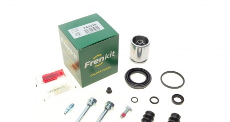 Ремкомплект супорта (заднього) Audi A8 98-02 (d=43mm) (поршень/направляюча) (Lucas) SuperKit (opt-om) FRENKIT 743230