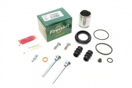 Ремкомплект супорта (заднього) Audi A6/A7/A8 04- (d=43) (+поршень/направляюча) (Trw) UA63 FRENKIT 743240