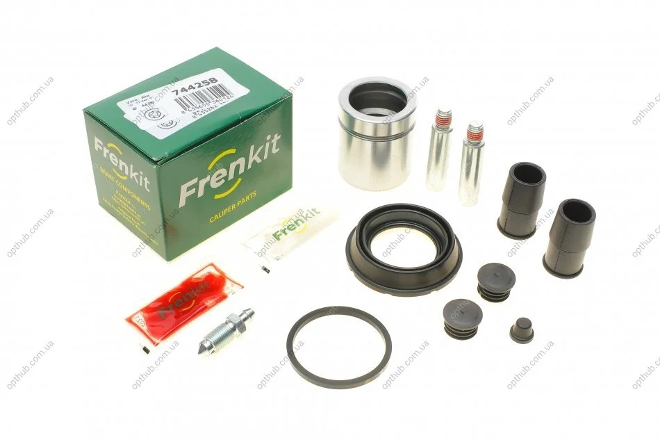 Ремкомплект супорта (заднього) BMW 7 (F01-F04) 08- (d=44mm) (+поршень/направляюча) (Ate) Super (opt-om) FRENKIT 744258 (фото 1)