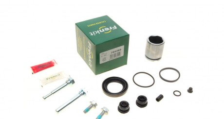 Ремкомплект супорта (заднього) MB M-class (W166) 11- (d=44mm) (+поршень/направляюча) (Trw) Sup (opt-om) FRENKIT 744260