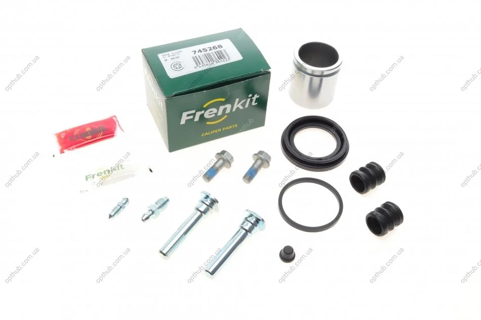 Ремкомплект супорта (заднього) Land Rover Discovery 98-04 (d=45mm) (+поршень/направляюча) (Trw (opt-om) FRENKIT 745268 (фото 1)