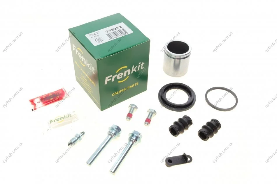 Ремкомплект супорта (заднього) Land Rover Discovery 02-12 (d=45mm) (+поршень/направляюча) (Luc (opt-om) FRENKIT 745272 (фото 1)
