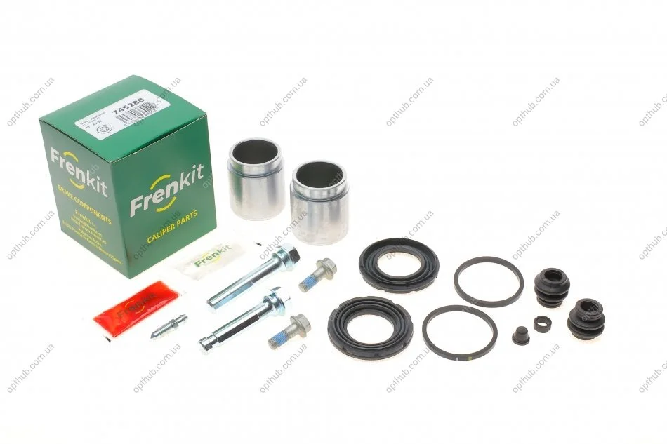 Ремкомплект супорта (переднього) Lexus RX 350/Toyota Rav 4 08- (d=45mm) (Akebono)(+2 поршня/на (opt-om) FRENKIT 745288 (фото 1)