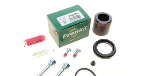 Ремкомплект супорта (заднього) Jeep Cherokee 01- (d=48mm)(Lucas)(+1 поршень/направляюча) Super (opt-om) FRENKIT 748358