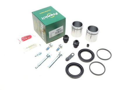 Ремкомплект супорта (переднього) SsangYong Rodius 05- (d=48mm) (Mando) (+поршень/направляюча) (opt-om) FRENKIT 748824