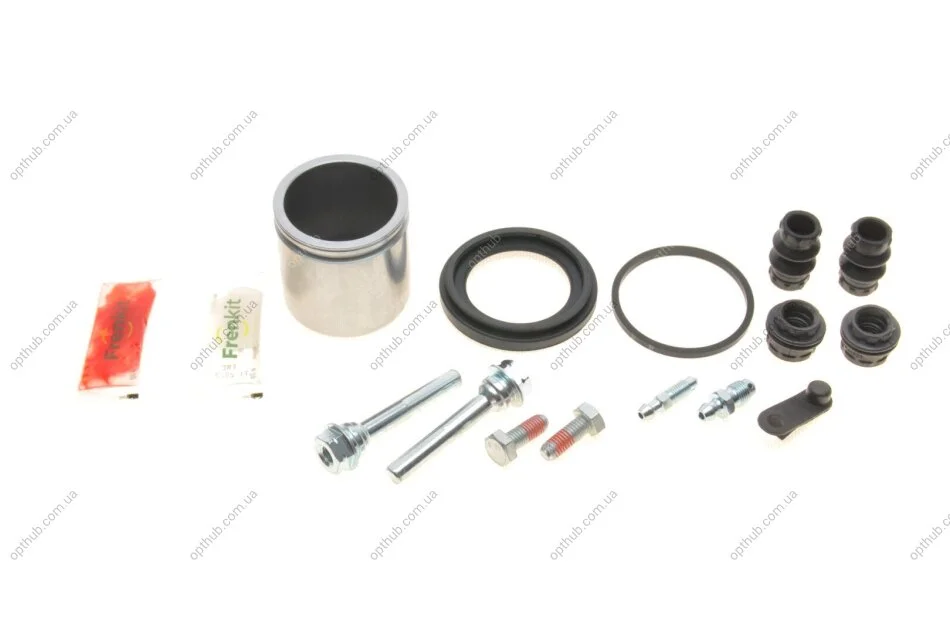 Ремкомплект супорту переднього Citroen Berlingo/Lada Largus/Renault Logan (d=54mm)(Lucas/TRW)(+поршень/напрямні) Frenkit FRENKIT 754427 (фото 1)