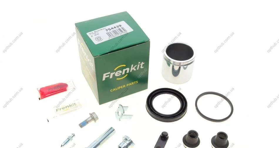 Ремкомплект супорта (переднього) Renault Kangoo 97- (d=54mm)(Bosch)(+1 поршен/направляюча) SuperKi UA63 FRENKIT 754439 (фото 1)