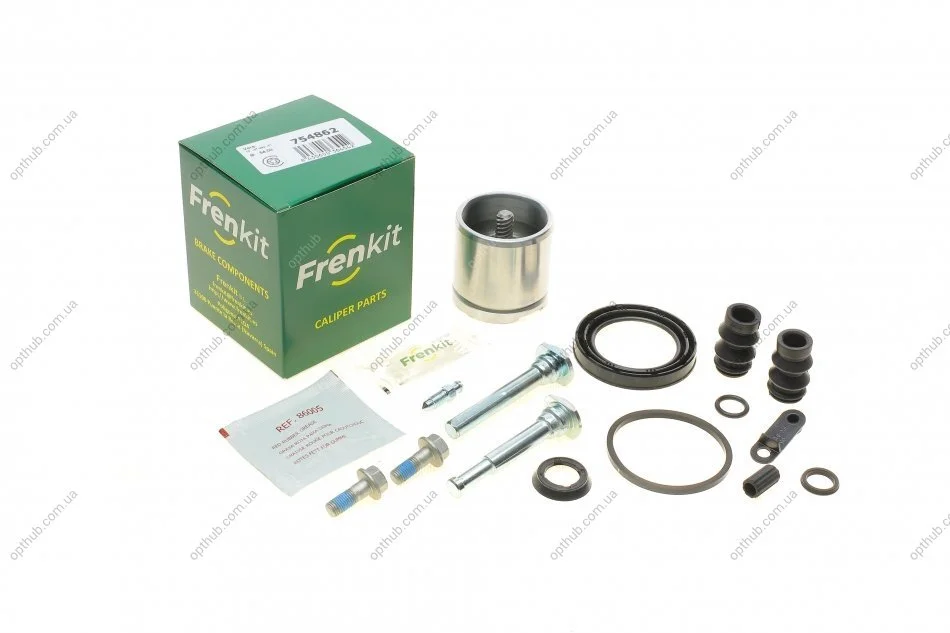Ремкомплект супорта (переднього) Citroen C5 02- (d=54mm) (Bosch)(+ поршень/направляюча) SuperK (opt-om) FRENKIT 754862 (фото 1)