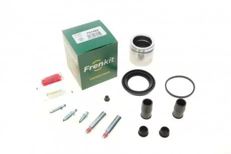 Ремкомплект супорта (переднього) Peugeot 605/Volvo 850/S70/V70/C70 89-(d=57mm)(Ate)(+1поршень/напр UA63 FRENKIT 757480