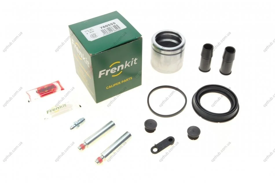 Ремкомплект супорта (переднього) VW T5/T6 03- (d=60mm)(Ate)(+ поршен/направляюча) SuperKit (opt-om) FRENKIT 760555 (фото 1)