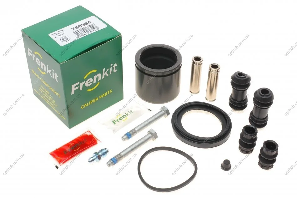 Ремкомплект супорта (заднього) MB C-class (W204) 07- (d=60mm)(+ поршен/направляюча) SuperKit (TRW) UA63 FRENKIT 760586 (фото 1)