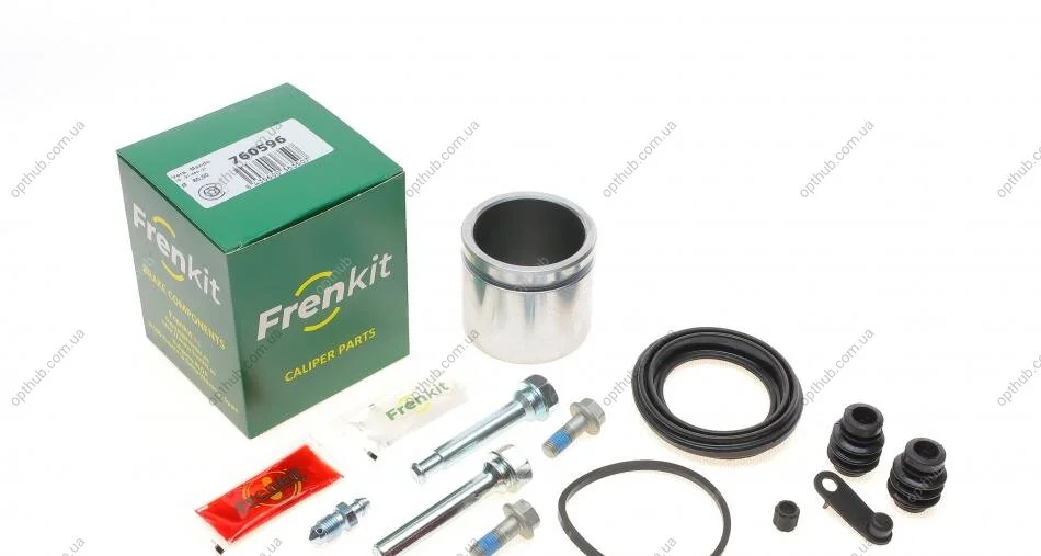 Ремкомплект супорта (переднього) Opel Insignia 08- (d=60mm)(+ поршен/направляюча) SuperKit(Mando) UA63 FRENKIT 760596 (фото 1)