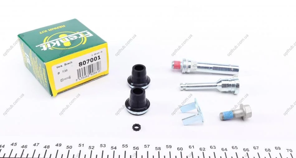 Напрямна супорта переднього/заднього (комплект) Renault Kangoo (97-)/Opel Astra, Corsa (02-)(Bosch) Frenkit FRENKIT 807001 (фото 1)
