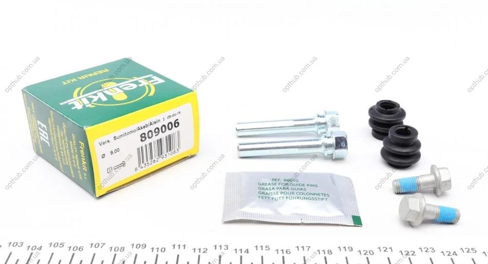 Направляюча суппорта (переднього/заднього/к-кт)) Toyota Avensis/Yaris 01-09 05-10 (Sumitomo) UA63 FRENKIT 809006 (фото 1)