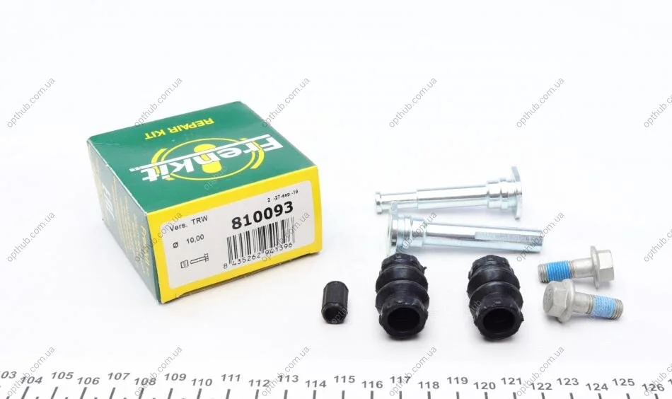 Направляюча суппорта (переднього/к-кт) Skoda Fabia/Rapid 09- (TRW) (opt-om) FRENKIT 810093 (фото 1)