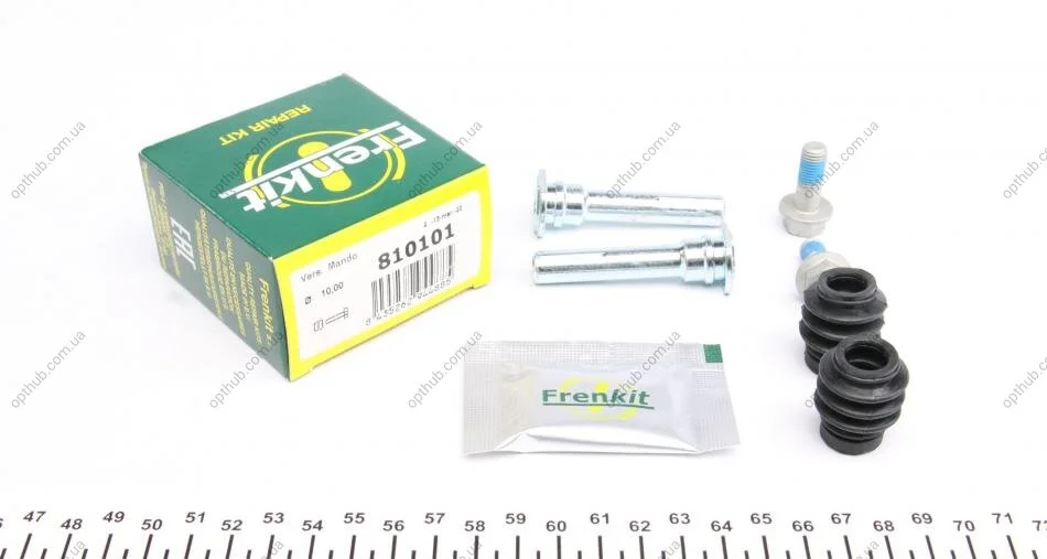 Направляюча суппорта (переднього/к-кт) Nissan Almera 06-12 (Mando) (opt-om) FRENKIT 810101 (фото 1)