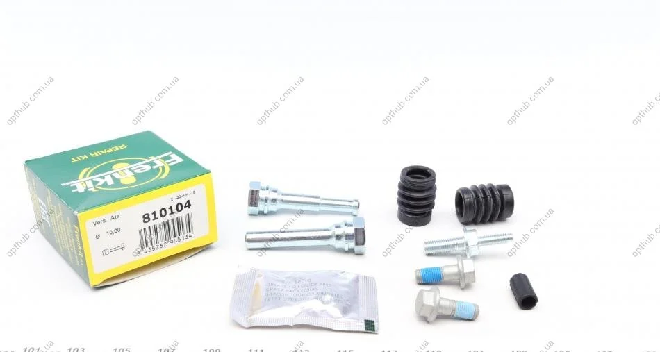 Направляюча суппорта (заднього/к-кт)) Opel Zafira 11- (d=10mm) (Ate) UA63 FRENKIT 810104 (фото 1)